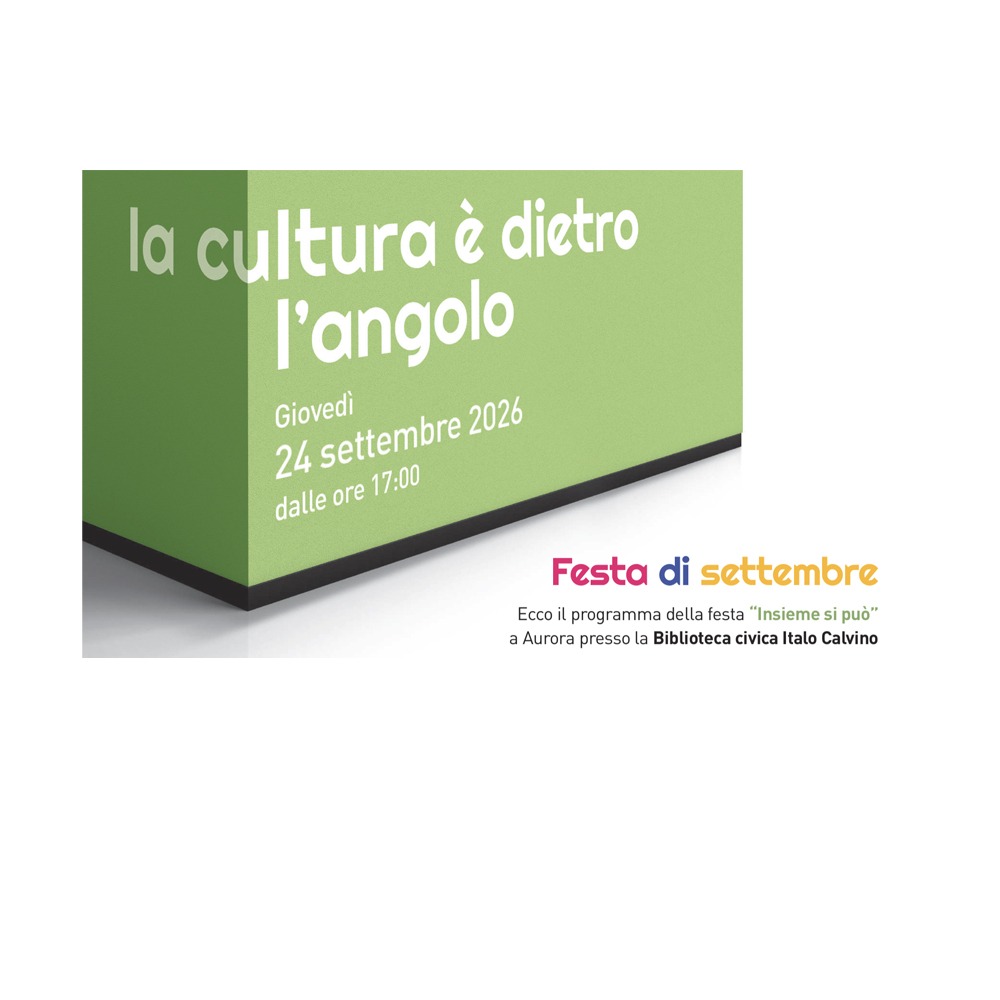 La cultura dietro l\'angolo - Festa di settembre